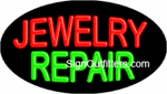 Jewelry Repair Neon Sign - Flashing Design