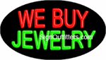 We Buy Jewelry Neon Sign - Flashing Design