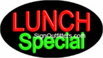 Lunch Special Neon Sign - Flashing Design