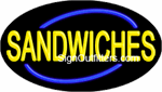 Sandwiches Neon Sign - Flashing Design