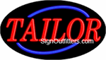 Tailor Neon Sign - Flashing Design