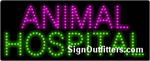 Animal Hospital LED Sign - Regular Design