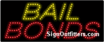 Bail Bonds LED Sign - Regular Design