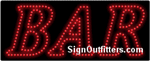Bar LED Sign - Regular Design