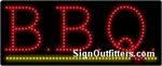B.B.Q. LED Sign - Regular Design