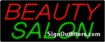 Beauty Salon LED Sign - Regular Design
