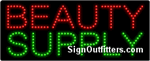 Beauty Supply LED Sign - Regular Design
