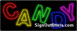 Candy LED Sign - Regular Design