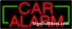 Car Alarm LED Sign - Regular Design