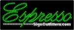 Espresso in Italic Font LED Sign - Regular Design