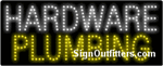 Hardware Plumbing LED Sign - Regular Design