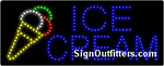 Ice Cream LED Sign - Regular Design