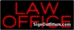 Law Office LED Sign - Regular Design