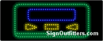 Pager Graphic LED Sign - Regular Design