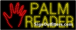 Palm Reader LED Sign - Regular Design