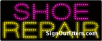 Shoe Repair LED Sign - Regular Design