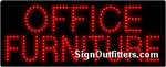 Office Furniture LED Sign - Regular Design