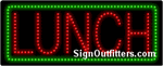 Lunch LED Sign - Regular Design