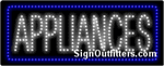 Appliances LED Sign - Regular Design