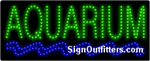 Aquarium LED Sign - Regular Design