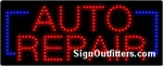 Auto Repair LED Sign - Regular Design