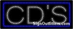 CD'S LED Sign - Regular Design