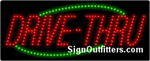 Drive-Thru LED Sign - Regular Design