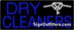 Dry Cleaners LED Sign - Regular Design