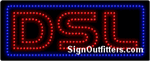 DSL LED Sign - Regular Design
