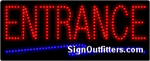 Entrance LED Sign - Regular Design