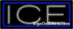 Ice LED Sign - Regular Design