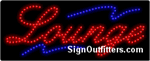  Lounge LED Sign - Regular Design