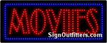 Movies LED Sign - Regular Design
