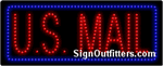  U.S. Mail LED Sign - Regular Design