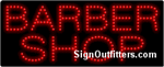 Barber Shop LED Sign - Regular Design