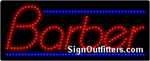 Barber LED Sign - Regular Design