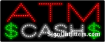 ATM Cash LED Sign - Regular Design