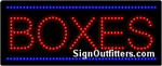 Boxes LED Sign - Regular Design