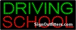  Driving School LED Sign - Regular Design