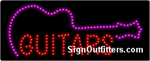 Guitars LED Sign - Regular Design