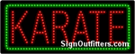 Karate LED Sign - Regular Design