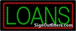 Loans LED Sign - Regular Design