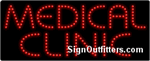Medical Clinic LED Sign - Regular Design