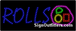 Rolls LED Sign - Regular Design