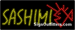 Sashimi LED Sign - Regular Design