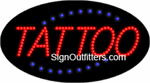 Tattoo LED Sign - Flashing Design