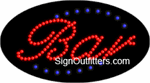 Bar with script font LED Sign - Flashing Design
