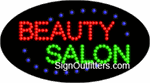 Beauty Salon LED Sign - Flashing Design