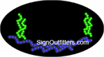 Fish LED Sign - Flashing Design