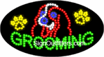 Grooming LED Sign - Flashing Design